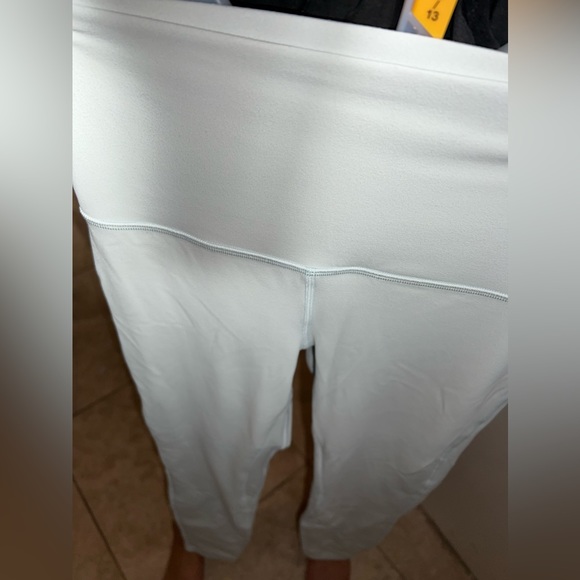 LuluLemon leggings size 4, gently used, light blue color - Picture 3 of 3